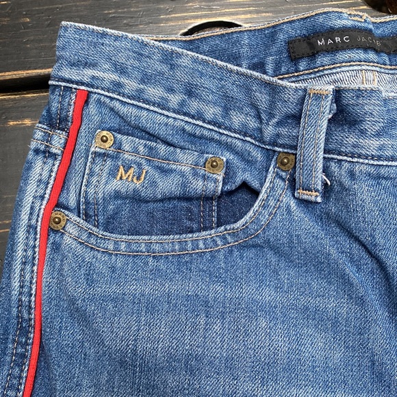 Marc Jacobs Jeans with Red Pinstripe - Picture 5 of 9